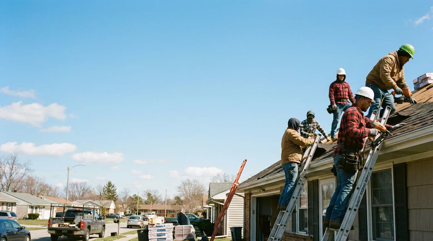 Roofing in Saint David, IL near me